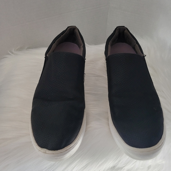 Dr Scholl's Women Black Slip-On Sneakers, Size 6.5 - Picture 2 of 7